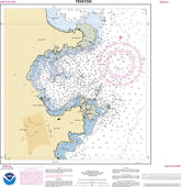 NOAA Nautical Chart 19341: Häna Bay Island of Maui